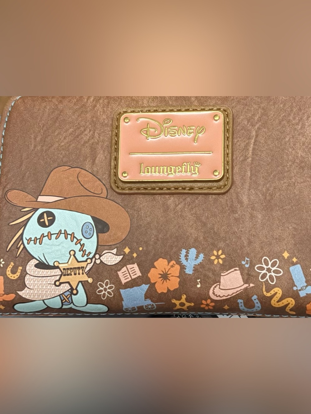 NEW Loungefly Disney Lilo & STITCH Cosplay Western Cowboy Hat Scrump Zip Wallet - Picture 3 of 6